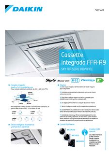 Cassette integrado FFA-A9 - Sky Air Serie Advance.pdf